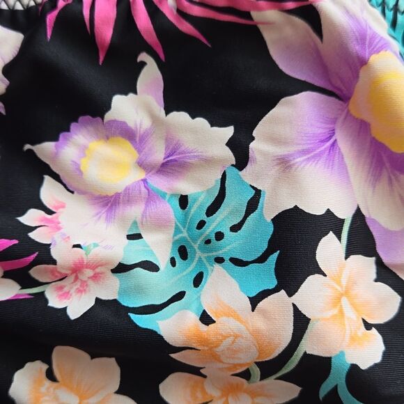 NWT Hobie Girls Kids' Island Merrow Two-Piece Swimsuit - Picture 3 of 4